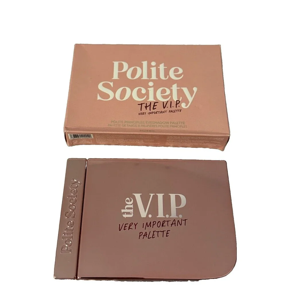 Polite Society The V.I.P. Polite Principles Eyeshadow Palette ~ Brand New w/box
